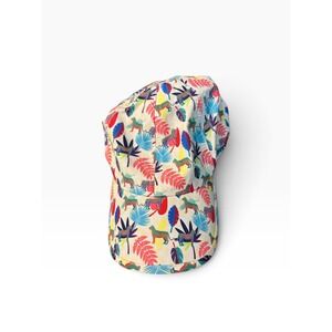 Sprints Tropical Leopard Performance Running Hat Adjustable Multicolor Cap